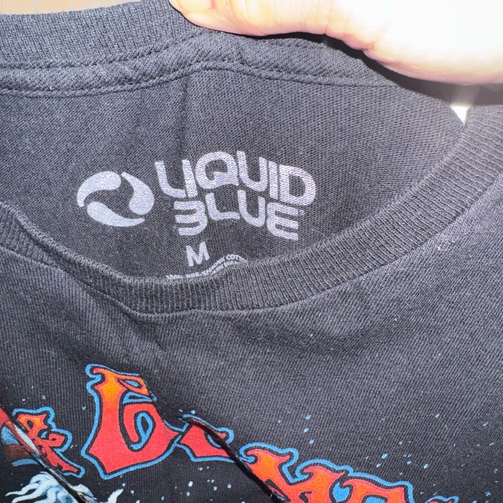 Grateful Dead and company 2015 tour shirt medium liquid blue - Picture 3 of 3